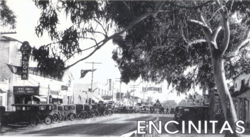 874: Photo of Encinitas in the early 1930's.
